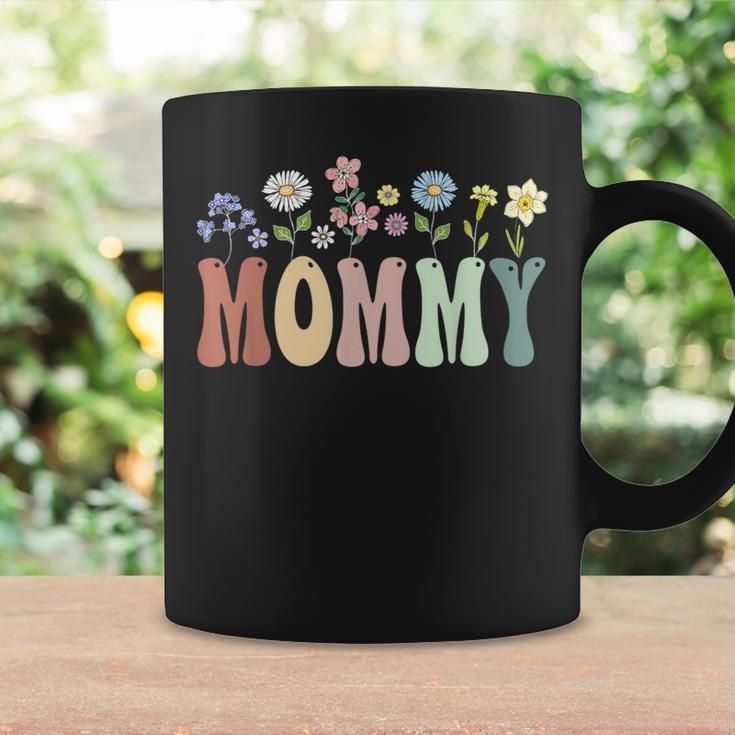 Mommy Wildflower Floral Mommy Coffee Mug Gifts ideas