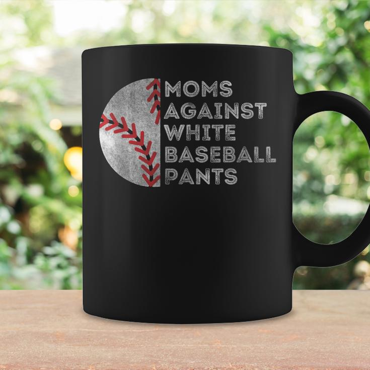 Moms Against White Baseball Pants Baseball Mom Coffee Mug Gifts ideas