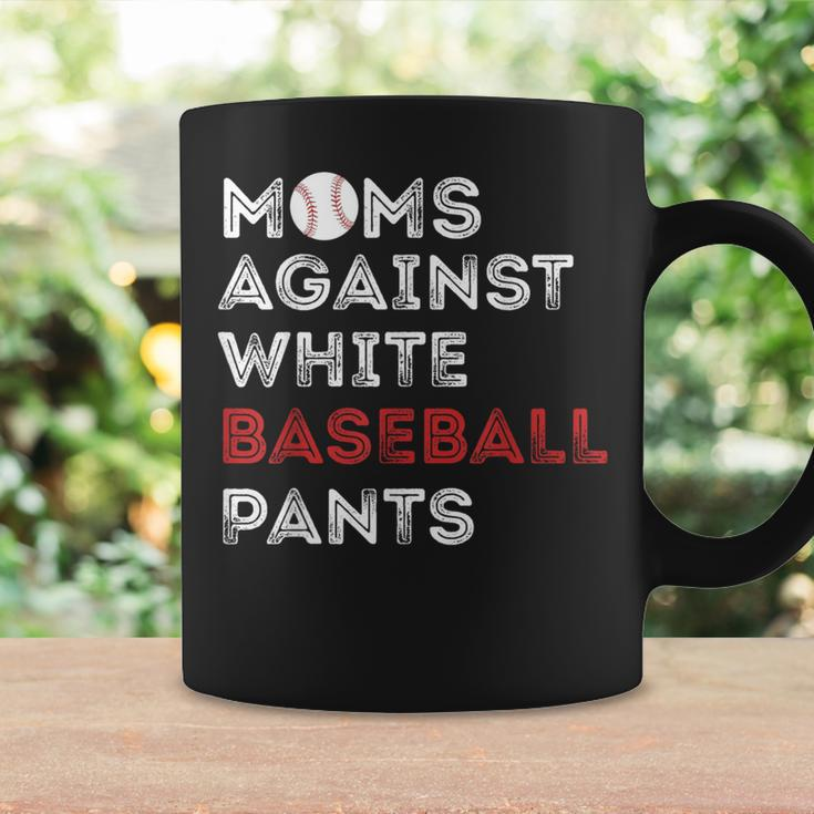 Moms Against White Baseball Pants Baseball Mom Women Coffee Mug Gifts ideas