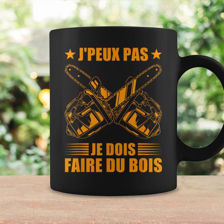 Sweat à Capuche Bûcheron « Mon Bois M’Appelle » – Hache & Tronçonneuse – Cadeau Drôle Pour Forestier, Papa, Grand-Père