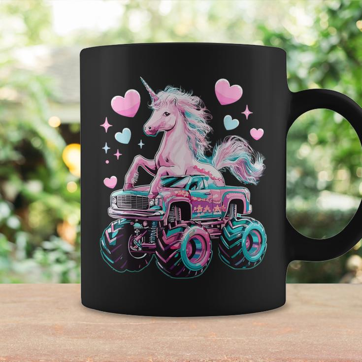 Monster Truck Unicorn Girl Birthday Party Monster Truck Coffee Mug Gifts ideas
