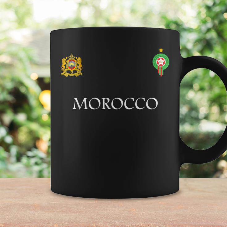 Morocco Flagintage Style Retro Morocco Football Morocco S Tassen Geschenkideen