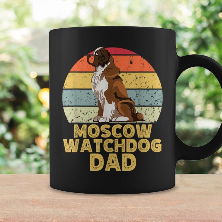 Moscow Watchdog Dog Dad Retro Style Dogs Lover Owner Coffee Mug Gifts ideas