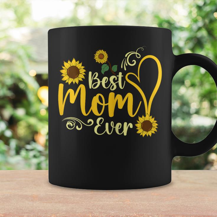 Yellow Sunflower Best Mom Ever Girls Coffee Mug Gifts ideas