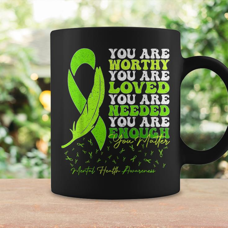 Motivational Support Warrior Mental Health Awareness Coffee Mug Gifts ideas