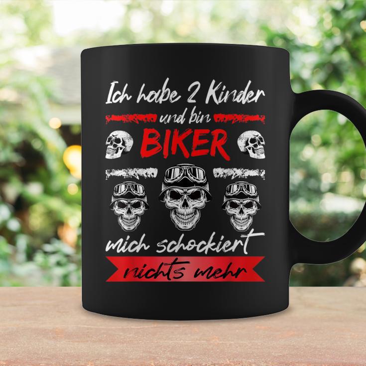 Motorcycle Rider Ich Habe 2 Kinder And Bin Biker Motorcycle Tassen Geschenkideen