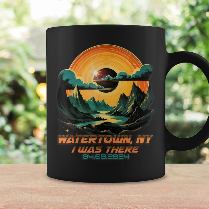 Mountain Total Solar Eclipse Watertown New York Ny Coffee Mug Gifts ideas