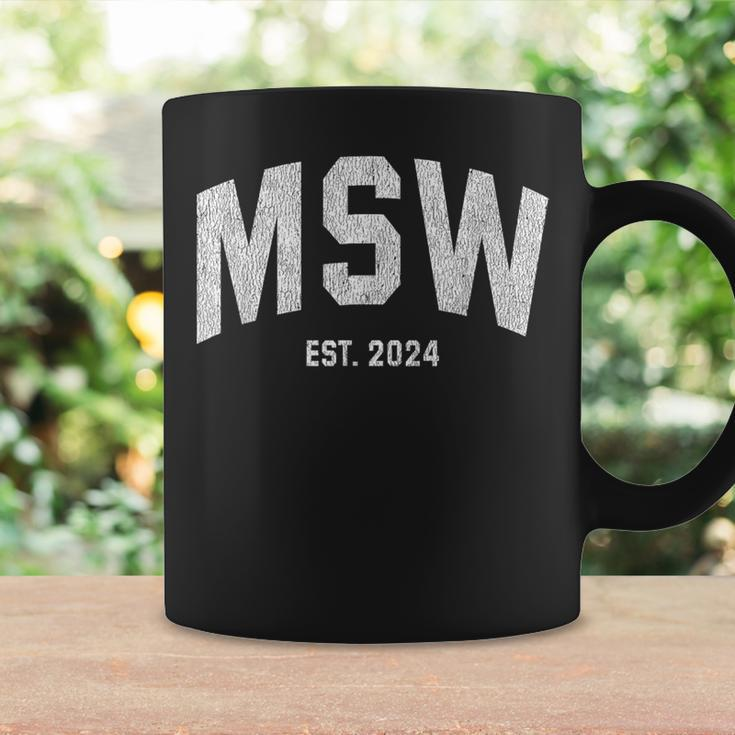 Msw Graduation 2024 Master Social Work Grad Coffee Mug Gifts ideas