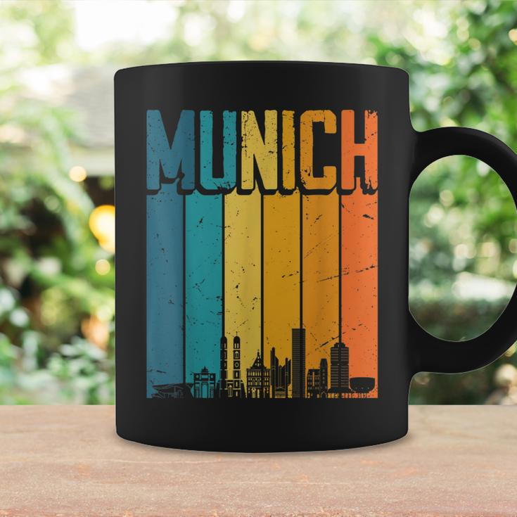 Munich Skyline Retro Vintage Souvenir Munich Tassen Geschenkideen