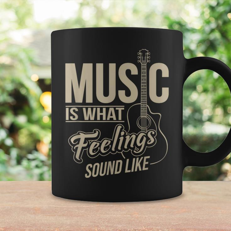 Music Is What Feelings Sound Like Coffee Mug Gifts ideas