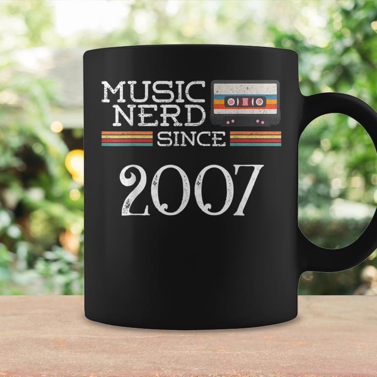 Music Nerd Since 2007 13Th Birthday Music Lover Musical Coffee Mug Gifts ideas