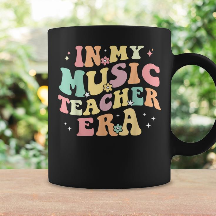 In My Music Teacher Era Retro Back To School Musician Band Coffee Mug Gifts ideas