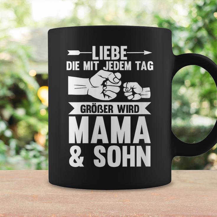 Mutter Muttertag Mama Und Sohn Mit-Ausschnitt Tassen Geschenkideen