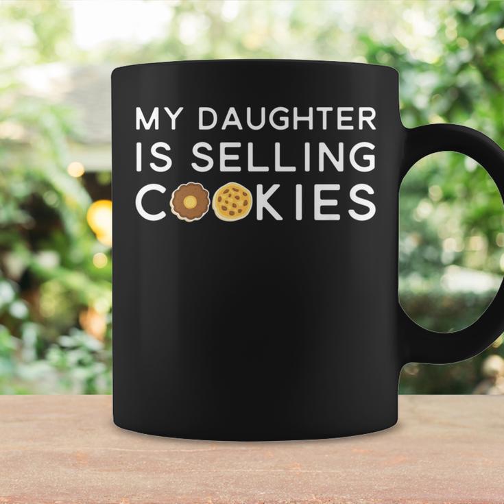 'My Daughter Is Selling Cookies' Cookie Scout Leader Mom Coffee Mug Gifts ideas