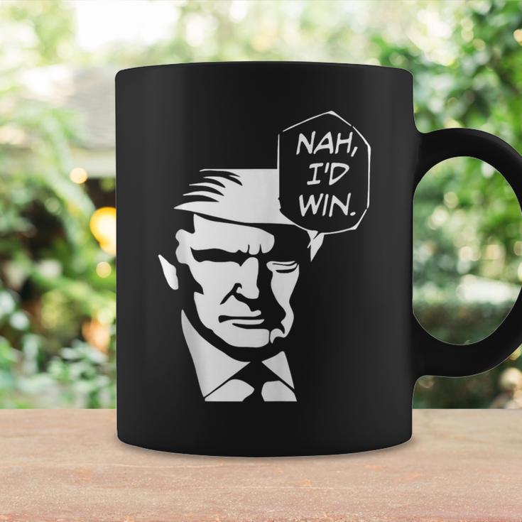 Nah I'd Win Trump 2024 Republican Usa Memes Coffee Mug Gifts ideas