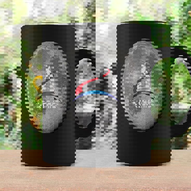 Nasa Artemis Moon Cuello Taza de café Ideas de regalos
