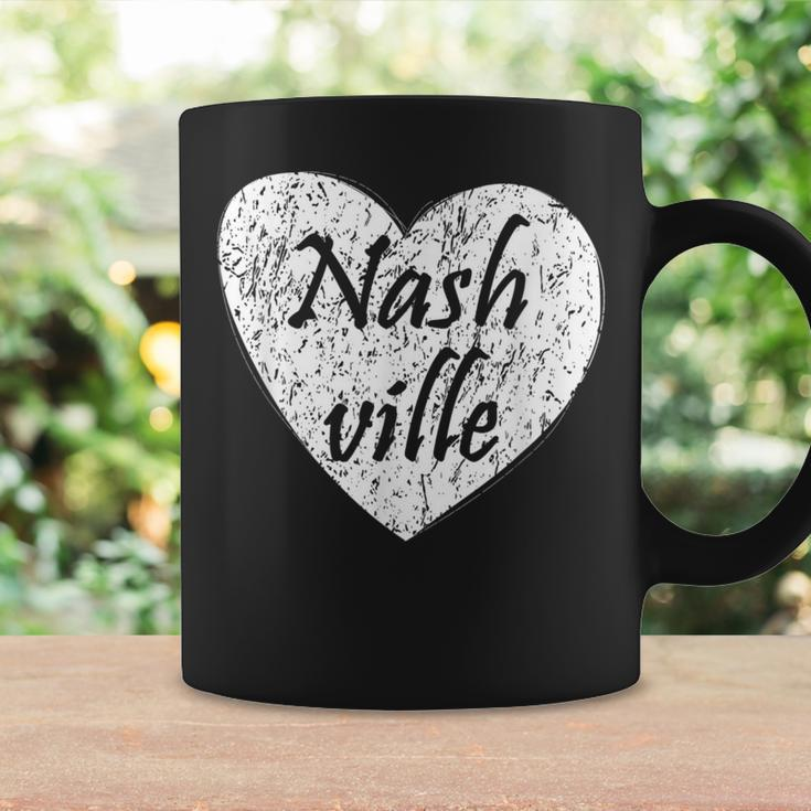 Nashville Heart Tennessee Country Music Pride Coffee Mug Gifts ideas