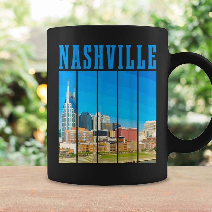 Nashville Skyline Tennessee Music City Vintage Pride Coffee Mug Gifts ideas