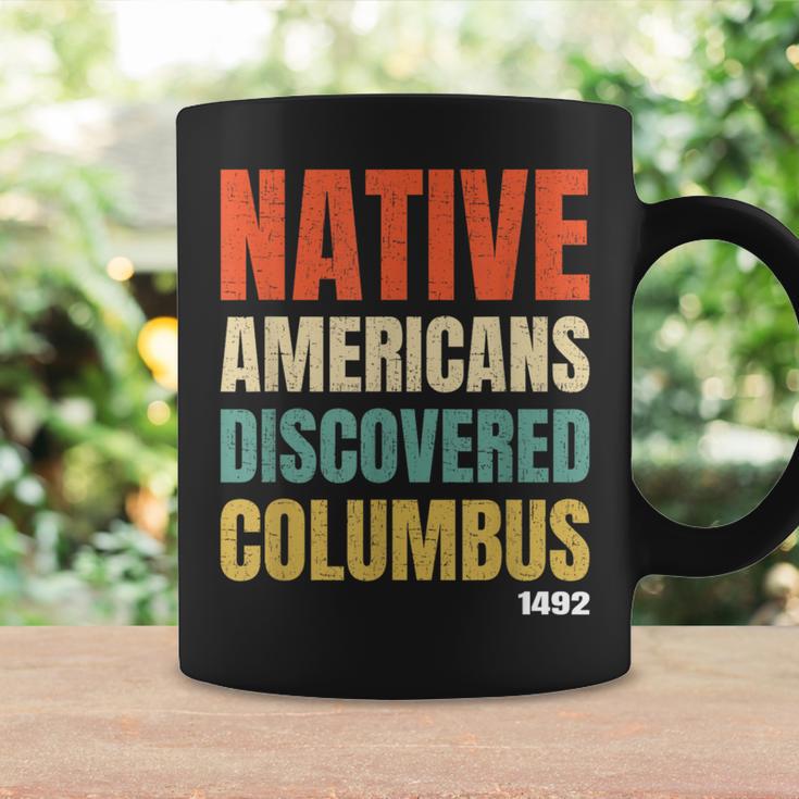 Native Americans Discovered Columbus Coffee Mug Gifts ideas