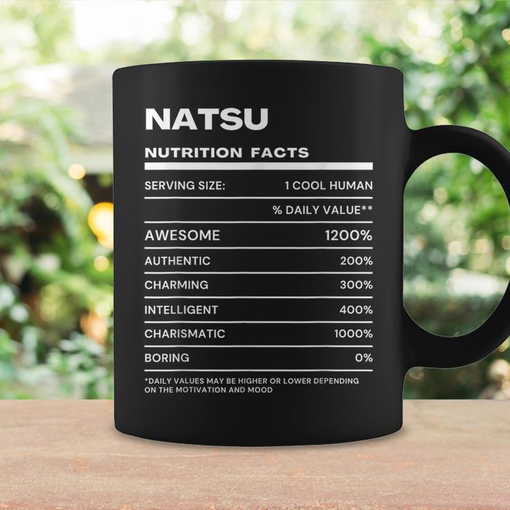 Natsu Nutrition Facts Name Coffee Mug Gifts ideas