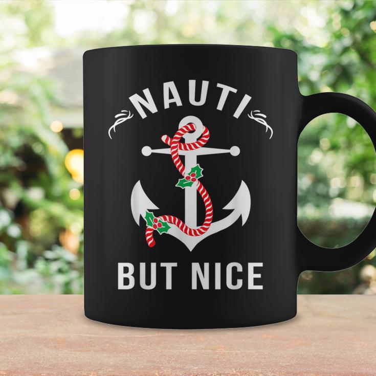 Nauti But Nice Nautical Anchor Beach Christmas Coffee Mug Gifts ideas