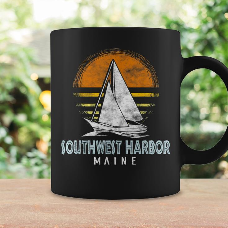 Nautical Boat Southwest Harbor Maine Yacht Club Coffee Mug Gifts ideas