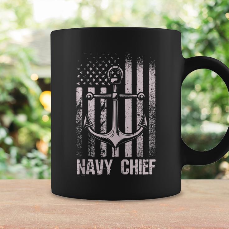 Navy Chief Us Flag And Anchor Coffee Mug Gifts ideas