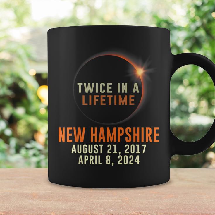 New Hampshire Total Solar Eclipse Twice In A Lifetime 2024 Coffee Mug Gifts ideas