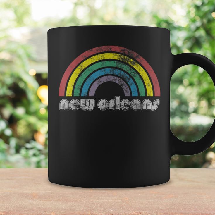 New Orleans Rainbow 70'S 80'S Style Retro Gay Pride Coffee Mug Gifts ideas