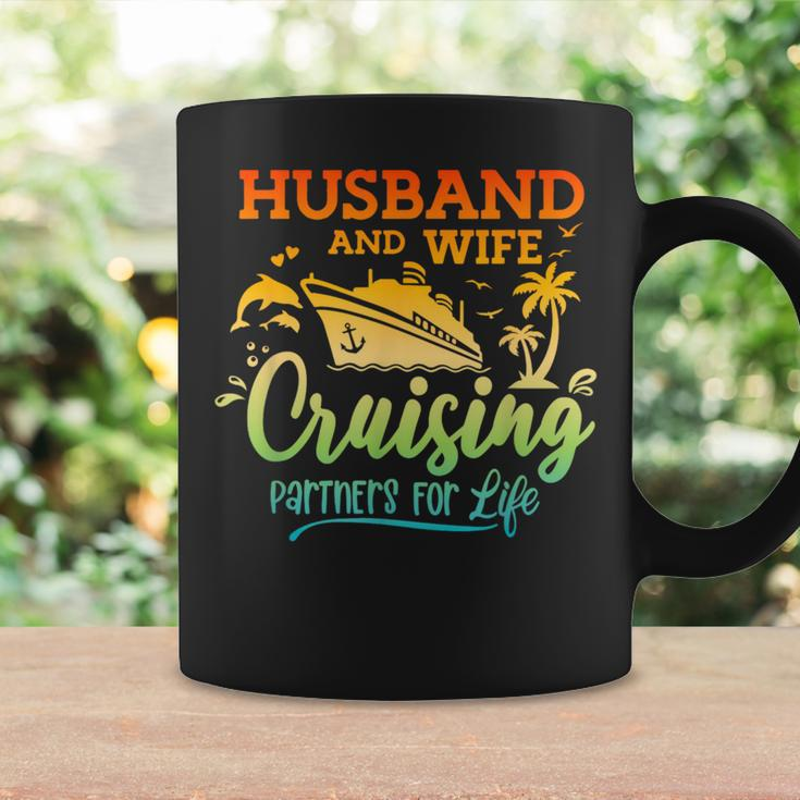 Newlywed Couple Married Cruising Partners For Life Cruise Coffee Mug Gifts ideas