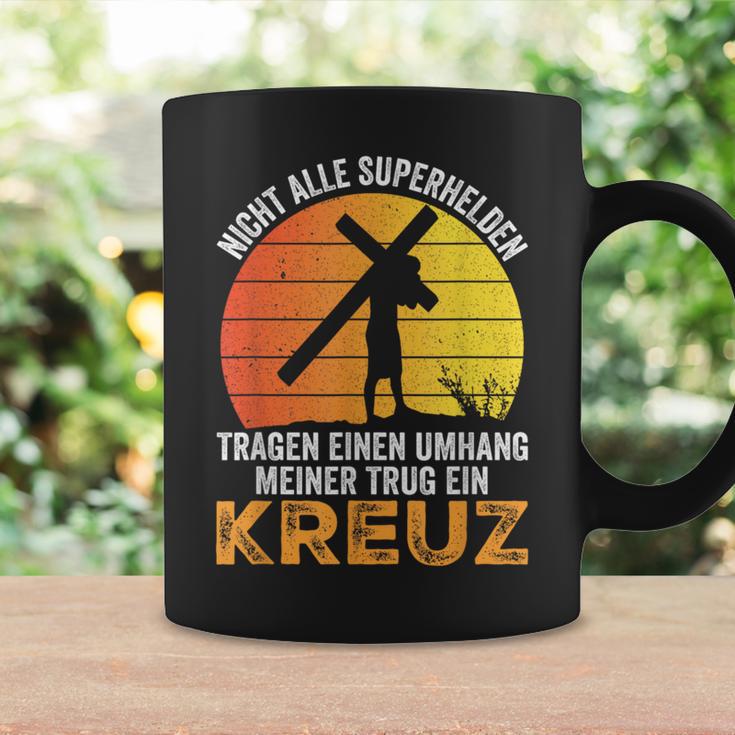 Nicht Alle Superhelden Tragen A Cape Jesus Cross Tassen Geschenkideen