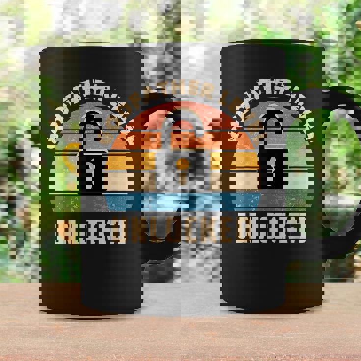Nivel Del Padrino Desbloqueado Regalo Del Padrino Taza de café Ideas de regalos