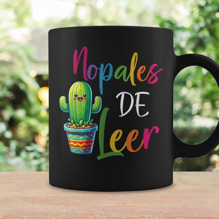 Nopales De Leer Never Stop Reading Spanish Teacher Espanol Coffee Mug Gifts ideas