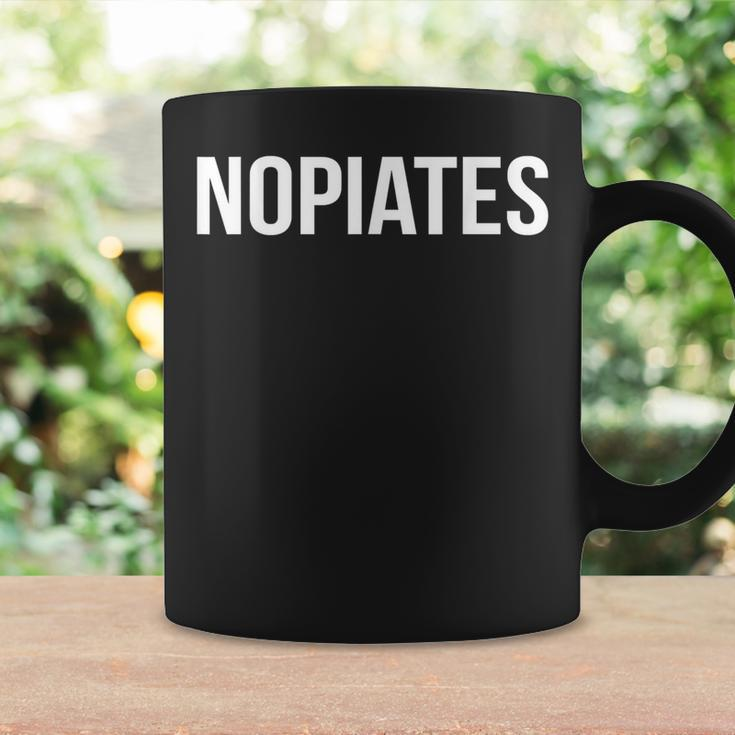 Nopiates Sober Living Drug Recovery Coffee Mug Gifts ideas