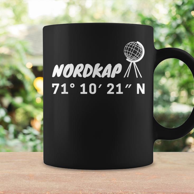 Nordkap Coordinates Tassen Geschenkideen