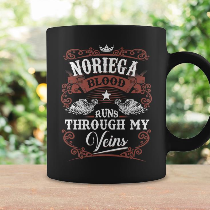 Noriega Blood Runs Through My Veins Vintage Family Name Coffee Mug Gifts ideas