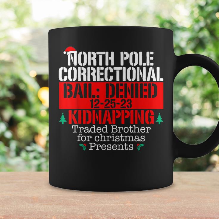 North Pole Correctional Traded Brother Xmas Matching Family Coffee Mug Gifts ideas