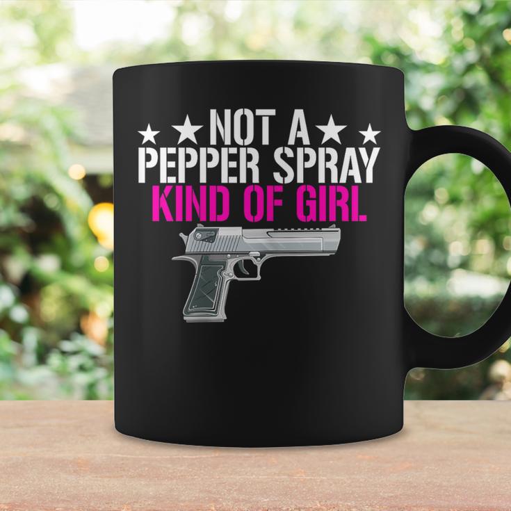 Not A Pepper Spray Kind Of Girl -Pro Gun Owner Rights Saying Coffee Mug Gifts ideas