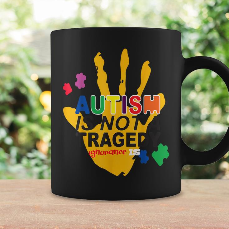 Not A Tragedy Saying Inspirational Autism Awareness Coffee Mug Gifts ideas