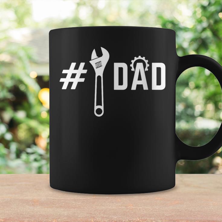 Number One Mechanic Dad Father's Day Mechanical Dad Coffee Mug Gifts ideas