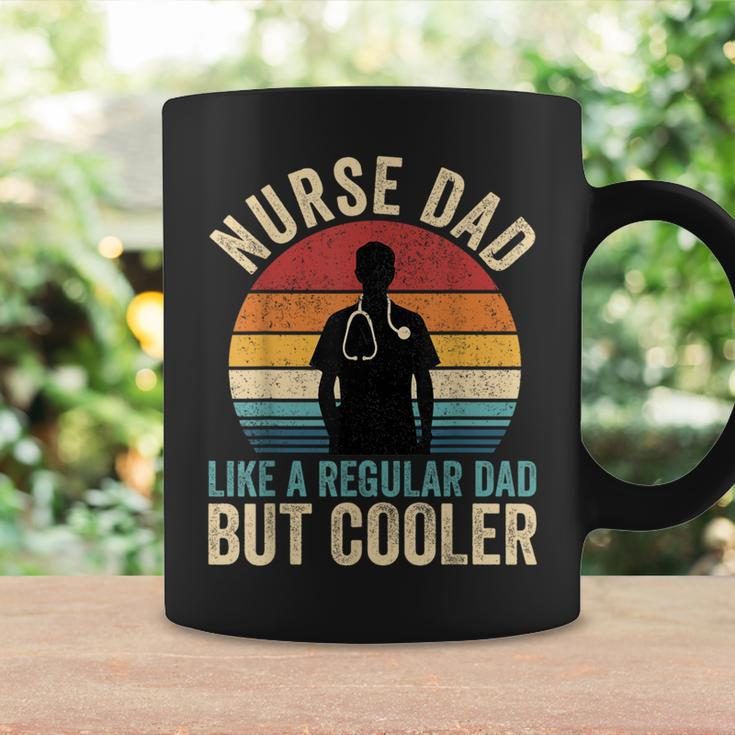 Nurse Dad Like Regular Dad But Cooler Father's Day Coffee Mug Gifts ideas