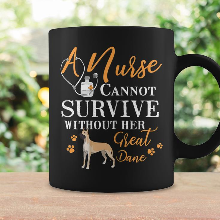 Nurse Great Dane Mom Quote Dogs Lover Coffee Mug Gifts ideas