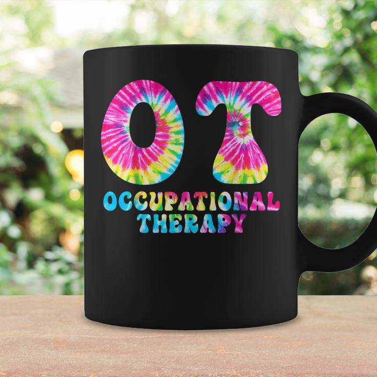 Occupational Therapy Ot Month Therapist Tie Dye Coffee Mug Gifts ideas