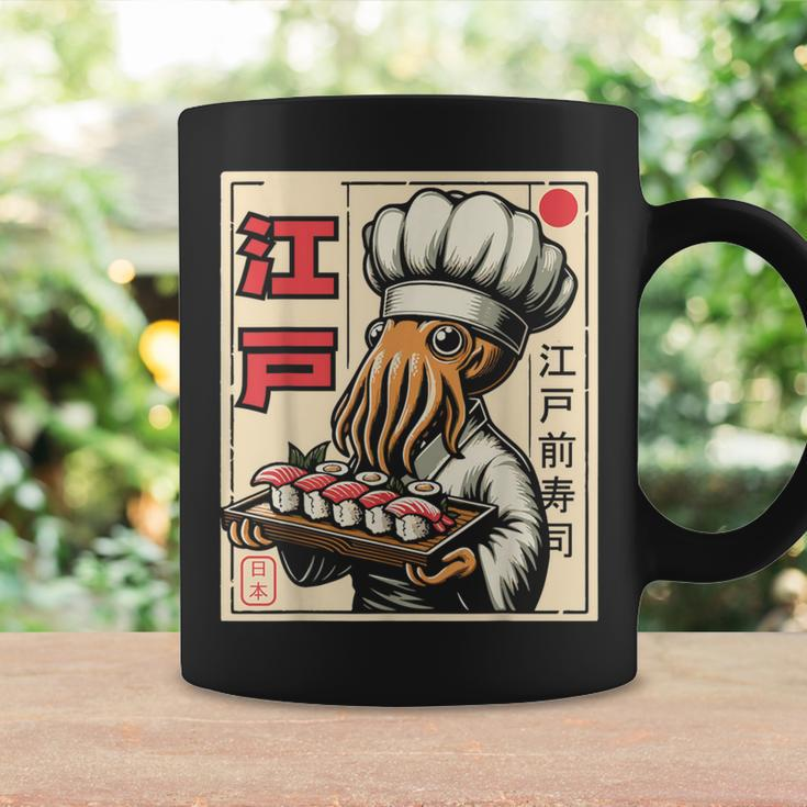 Octopus Chef Sushi Japanese Anime Kawaii Coffee Mug Gifts ideas