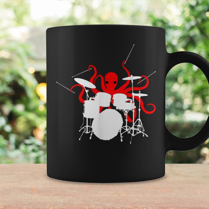 Octopus Playing Drums Drummer Musician-Octopus Lover Coffee Mug Gifts ideas