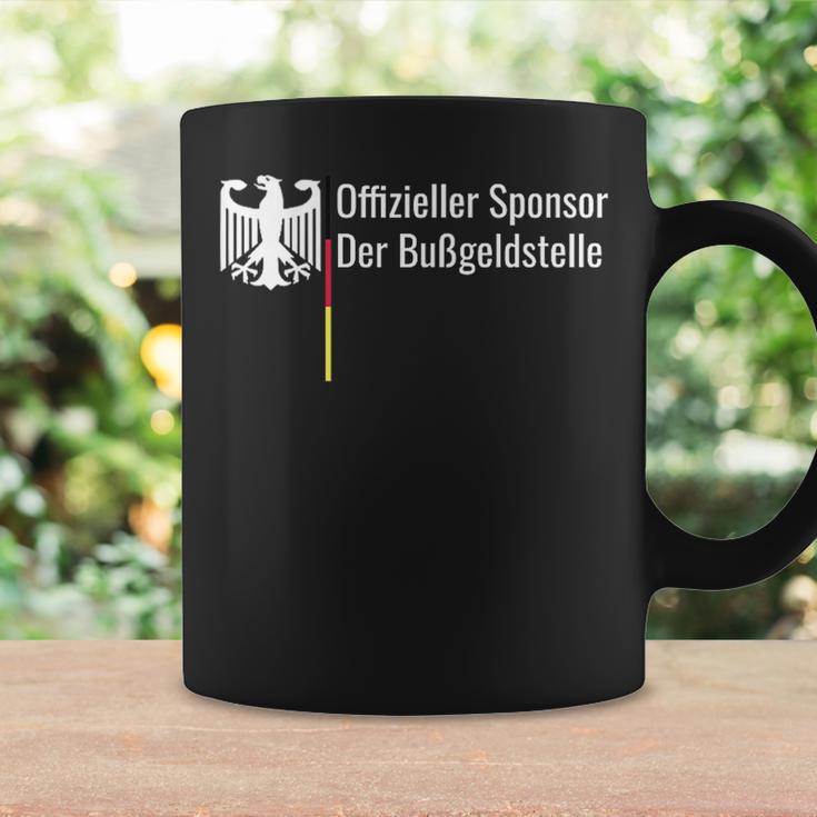 Offizieller Sponsor Der Bußgeldstelle Lustig Spaß Deutschen Tassen Geschenkideen