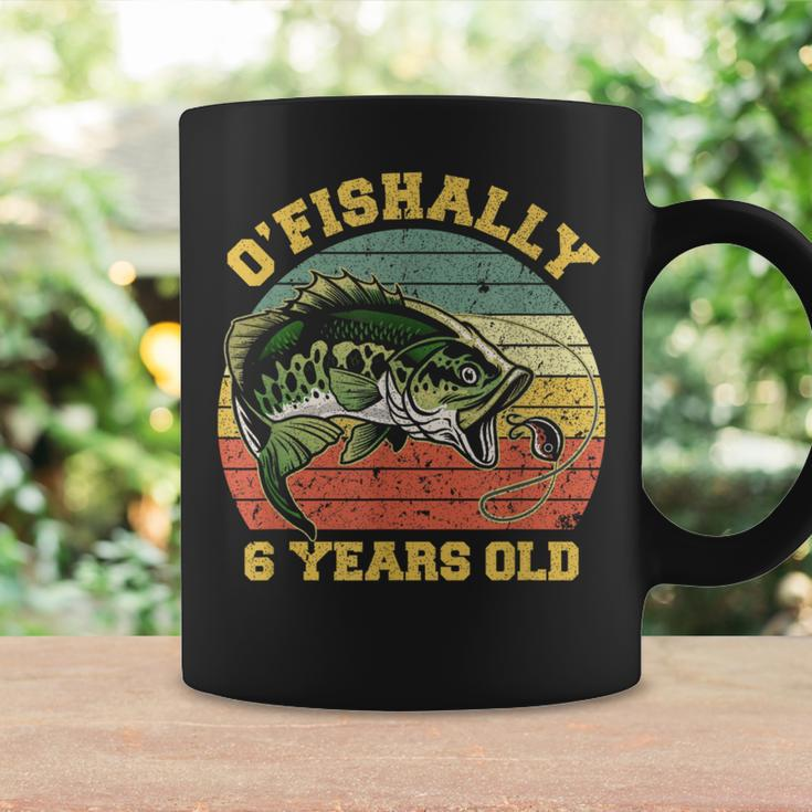 O'fishally 6 Years Old Fishing Birthday Theme Party 6Th Coffee Mug Gifts ideas