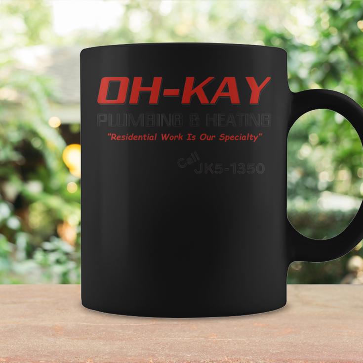 Oh Kay Wet Plumbing Retro 90S Bandits And Heating Coffee Mug Gifts ideas