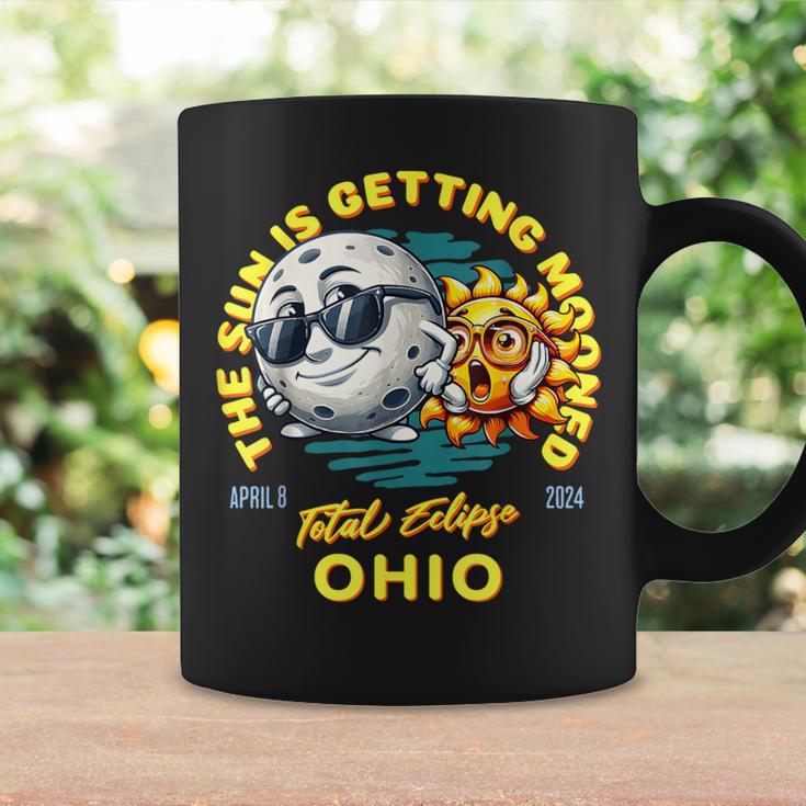 Ohio Solar Eclipse Apr 8 2024 Sun Is Getting Mooned Coffee Mug Gifts ideas