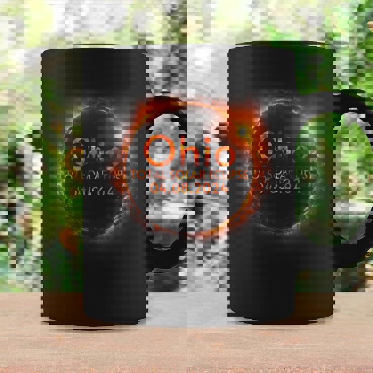 Ohio Total Solar Eclipse April 8 2024 Ohio Solar Eclipse Coffee Mug Gifts ideas